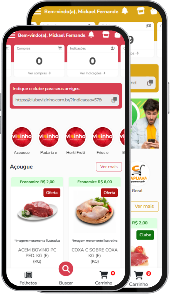 Aplicativo do Clube de Vantagens